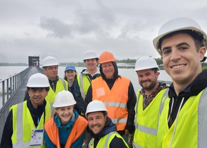 ICF Vaires Sur Marne Canoe Sprint site visit Paris 2024 Olympics