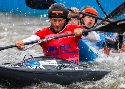 Vit Prindis kayak cross Krakow 2024