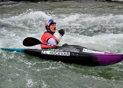 Ziga Lin Hocevar shines in Tacen in two emotional victories Ziga Lin Hocevar gold tacen 2026