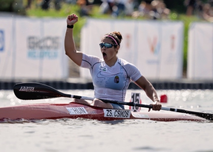 Zsoka Csikos Hungary kayak sprint Poznan 2025