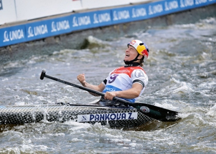Zuzana Pankova Slovakia canoe slalom Prague 2025 1