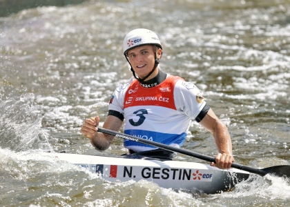 Nicolas Gestin France canoe slalom Prague 2025