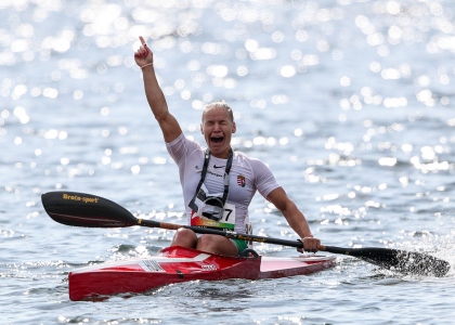 Hungary Vanda Kiszli canoe marathon