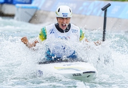 Jessica Fox canoe slalom Paris 2024 Olympics gold 3