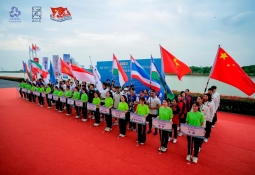 A total of 244 paddlers from 20 countries are competing in China