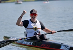 Anja Adler Germany Gyor 2025 Canoe Marathon Paracanoe