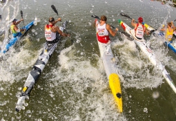 Canoe sprint 5000 metres start