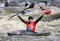 Finn Butcher Prague 2025 New Zealand kayak cross