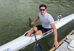 Iliya Nadernejad refugee kayak sprint