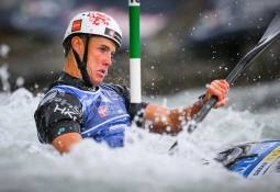 Jakub Krejci Czechia kayak slalom world cup Ivrea 2024
