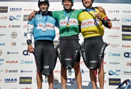 Clarke takes top spot of the podium in Augsburg Joseph Clarke augsburg gold