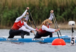 Katie Vincent and Zoe Wojtyk Canada canoe sprint Poznan 2025