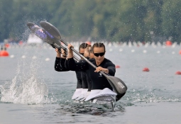 Lisa Carrington K4 New Zealand Milan 2025