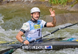 Lucien Delfour was pleased to end the medal drought in La Seu 