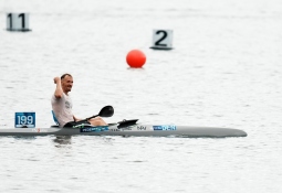 Mads Brandt Pedersen did the K1 double at The World Games 2025 