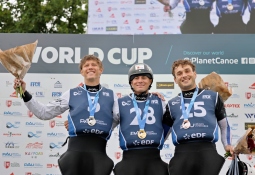Pau Echaniz secured a sweet double for the Spaniards 