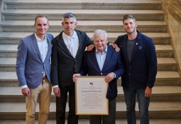 Jaroslav Pollert was made ICF Honorary Member in 2024
