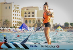 Mariecarmen Rivera finished as the best-ranked athlete in sprint