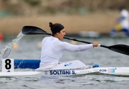Saman Soltani Poznan 2025 refugee kayak sprint