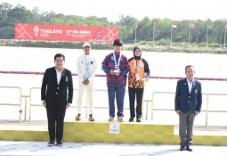 Thailand won four Canoe Slalom gold medals at home