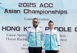 Timofey Yemelyanov Tatyana Tokarnitskaya Kazakhstan Canoe Marathon Hong Kong 2025