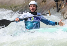 Ziga Lin Hocevar European Canoe Slalom champion 2024