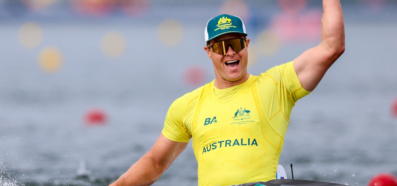 Curtis McGrath Paracanoe Paris 2024 Paralympics gold