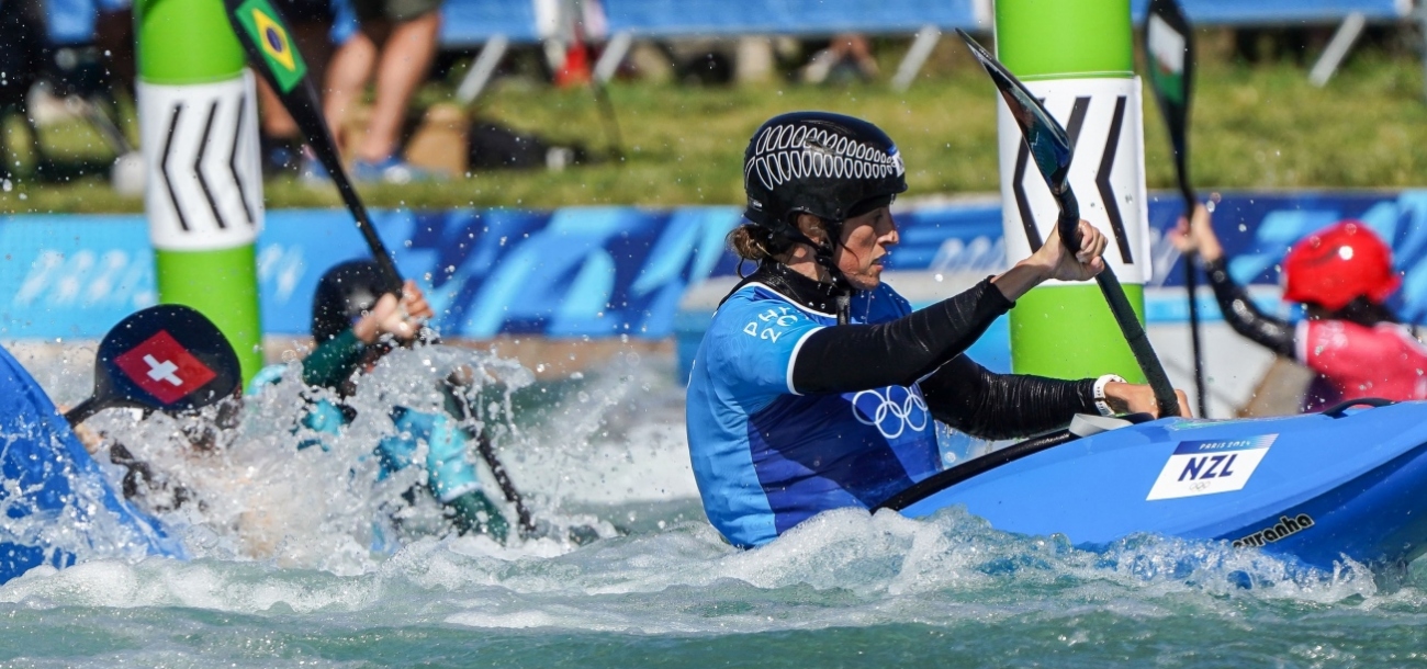 Canoe Slalom New Zealand Coach Luuka Jones Finn Butcher