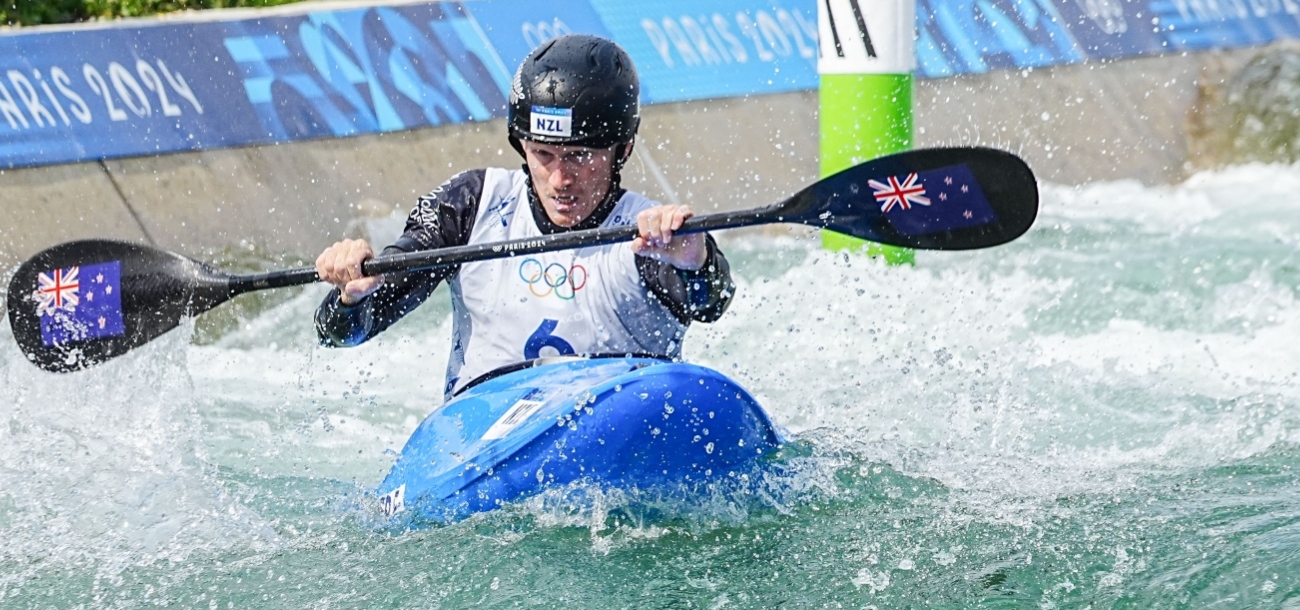 Finn Butcher kayak cross Paris 2024 Olympics