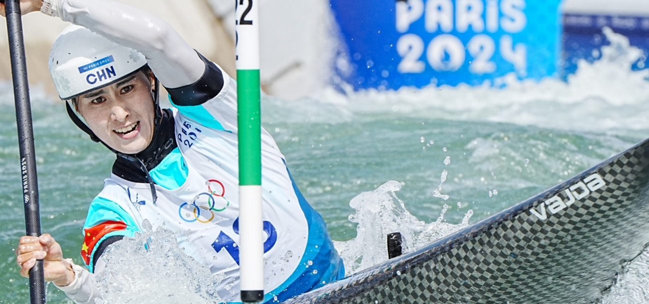 China's Juan Huang is making her Olympic debut in Paris Juan Huang canoe slalom Paris 2024 Olympics China