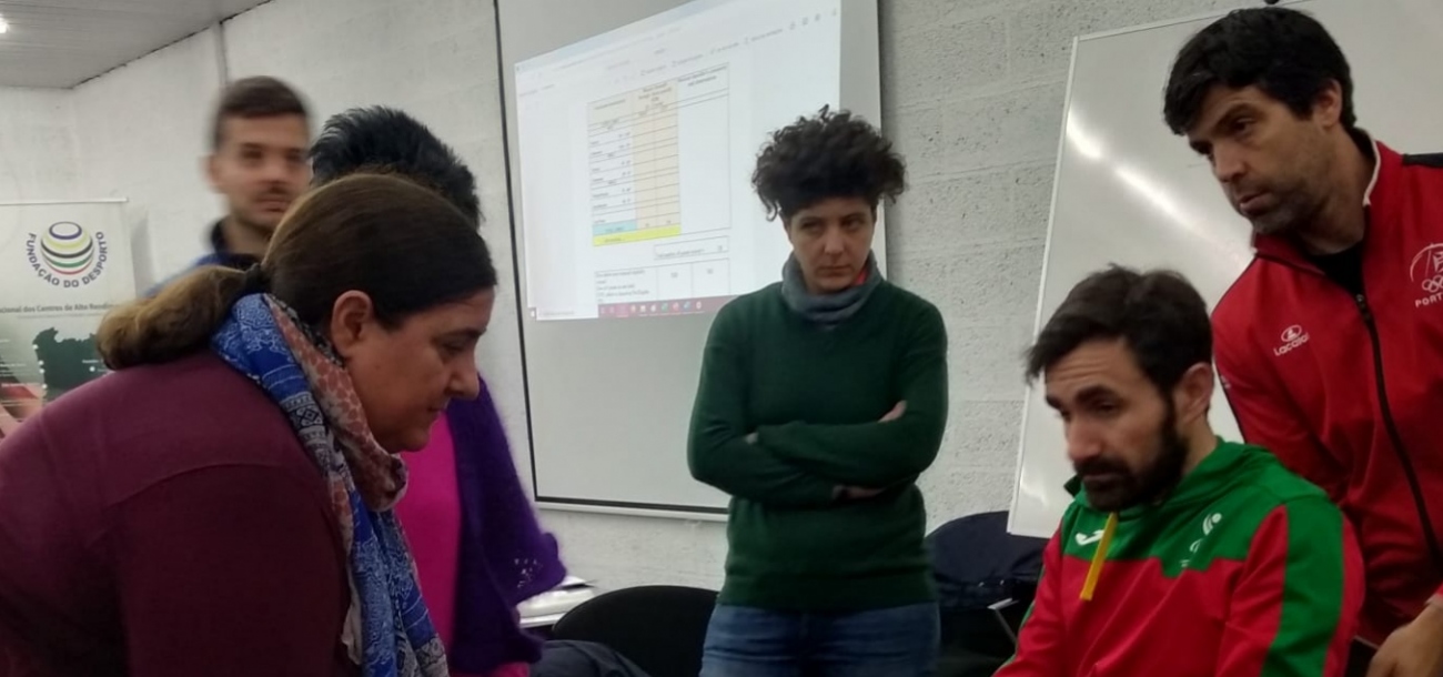 Paracanoe classifiers workshop Portugal