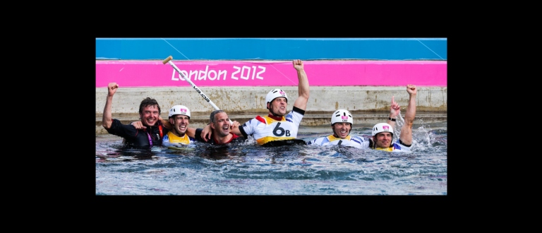 Great Britain C2M teams Celebrate at Olympics 