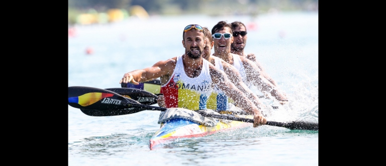 Romanian K4M Canoe Sprint