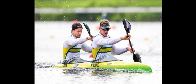 kenny Wallace and Lachlan Tame (AUS)