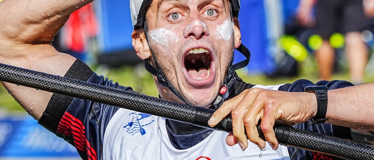 Adam Burgess canoe slalom Olympics Paris 2024