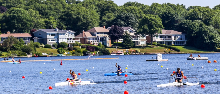 Dartmouth scenic paracanoe