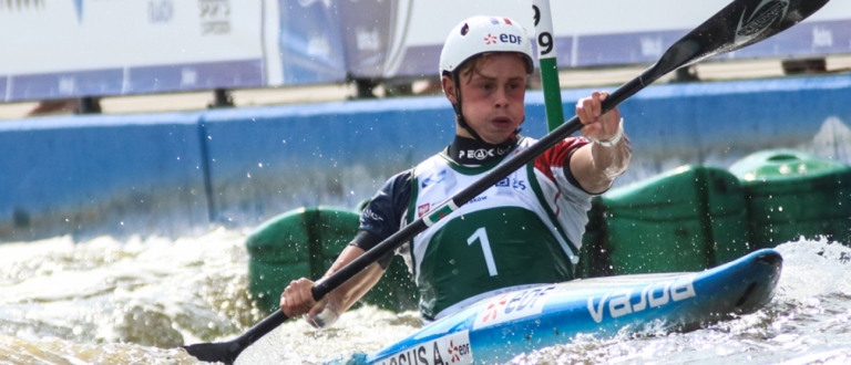 France Anatole Delassus K1 junior world championships Krakow 2019