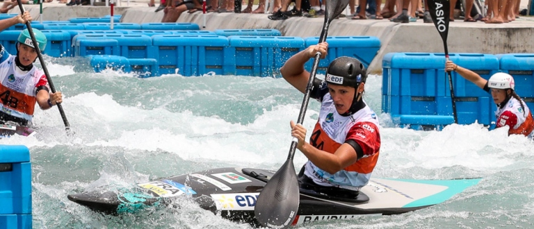 France K1 gold team event world championship Rio 2018