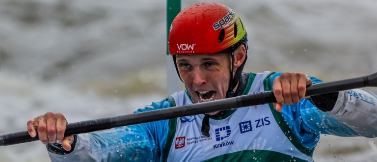Joe Clarke 2024 krakow men k1 Great Britain kayak slalom