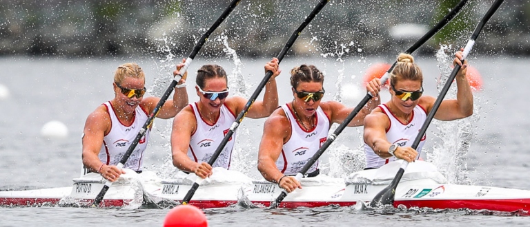 2022 ICF CANOE SPRINT WORLD CHAMPIONSHIPS Karolina NAJA, Anna PULAWSKA, Adrianna KAKOL, Dominika PUTTO