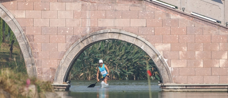 Ukraine Liudmyla Babak canoe marathon Shaoxing 2019