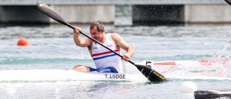 British Paracanoe Tim Lodge