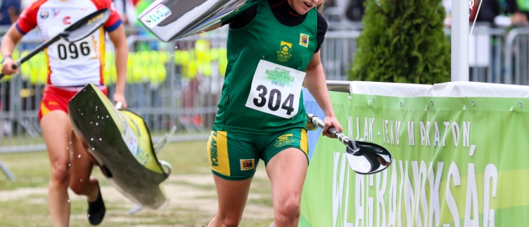 Janna Ward (RSA) Canoe Marathon 