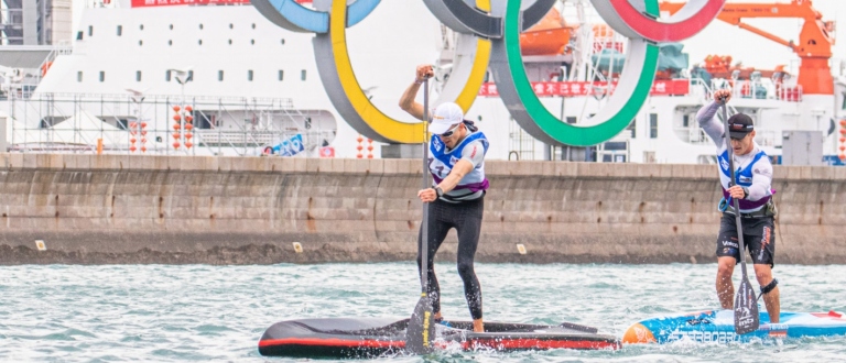 Stand up paddling world championships Qingdao 2019 SUP Hasulto Booth