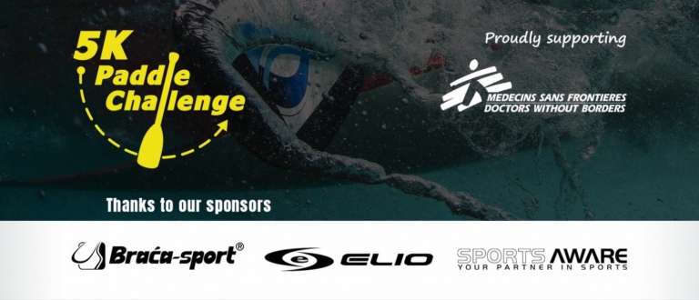 5k Paddle Challenge Canoe Kayak Virtual Competition Doctors without Borders Charity Thanks Sponsors Braca Elio Sports Active