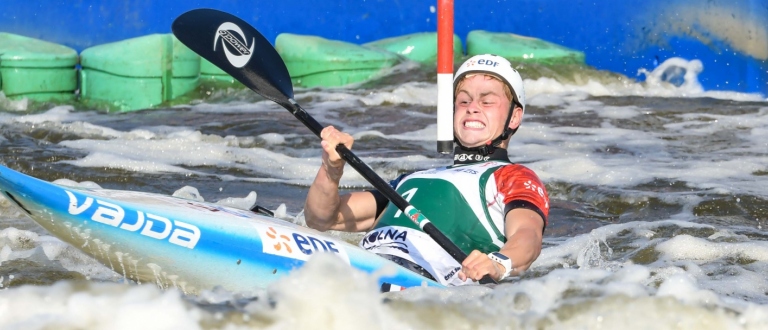 France Anatole Delassus K1 junior world championships Krakow 2019