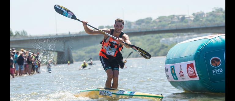 Andy Birkett (RSA) Dusi Victory 