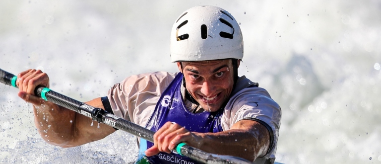 Anze Urankar wildwater canoeing Slovenia 2021