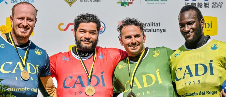 The kayak cross African Reference Race was among the highlights of La Seu 