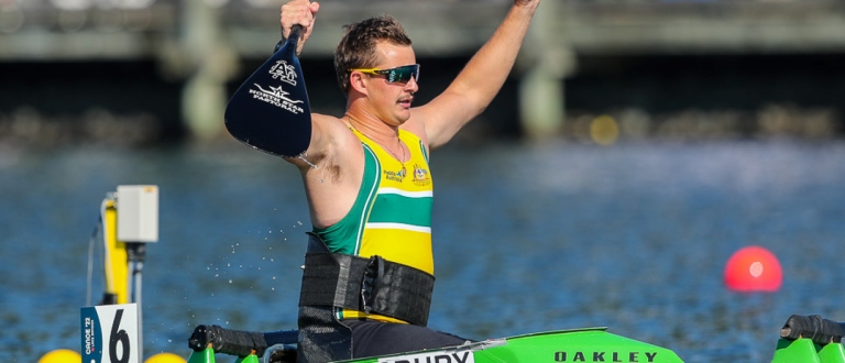 Australia Benjamin Sainsbury paracanoe Dartmouth 2022